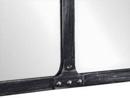 Vente-unique Industrial Metal Window Mirror - L140 X H75 Cm - Black - MAASTRICHT - thumbnail 8