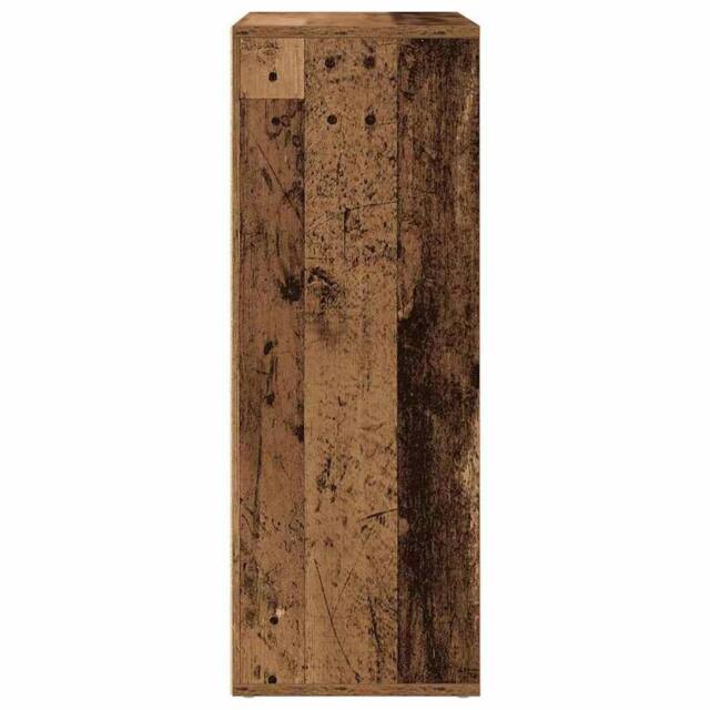 Berkfield Home Sideboard Old Wood 60x31x84 cm Engineered Wood in Brown - Size: 60 x 31 x 84 cm - image 1