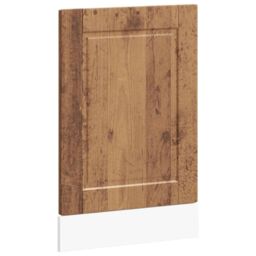 Berkfield Home Dishwasher Panel Porto Old Wood 45x1, 5x67 cm Engineered Wood in Brown - thumbnail 2