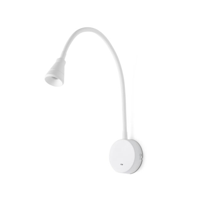 Netlighting Bel LED Indoor Wall Light Reading Lamp White - image 1