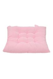 Living and Home Set of 4 Comfortable Square Chair Cushions in Pink - thumbnail 6