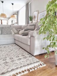 RugsX Berber Rug in Yellow - Size: 80 cm x 150 cm - thumbnail 4