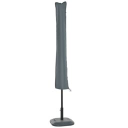 OUTSUNNY Parasol Cover, Patio Cantilever Cover, Banana Umbrella Cover in Grey - thumbnail 2