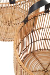 Orsina Batu Set Of 2 Natural Rattan Baskets in Brown - thumbnail 5