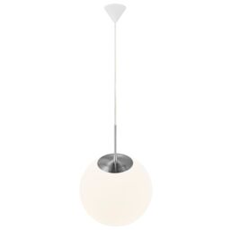 Nordlux Modern Indoor Pendant Light White Glass E27 Hand Blown Glass - Mains Powered, IP20 - thumbnail 6