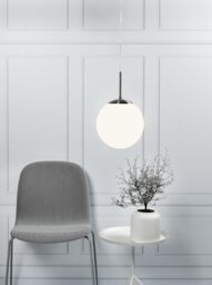 Nordlux Modern Indoor Pendant Light White Glass E27 Hand Blown Glass - Mains Powered, IP20 - thumbnail 9