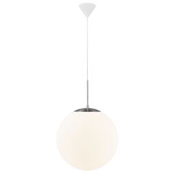 Nordlux Modern Indoor Pendant Light White Glass E27 Hand Blown Glass - Mains Powered, IP20 - thumbnail 3