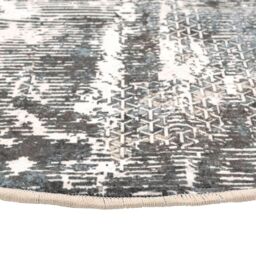 Berkfield Home Rug Washable Multicolour Ã˜ 120 cm Anti Slip - Size: 100 cm diameter - thumbnail 4