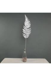 KDMD Metallic Fern Leaf stem Silver 5 Pack - thumbnail 6