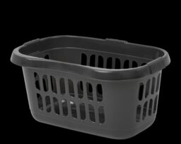 Casa Hipster Laundry Basket Midnight Black