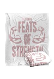 Warner Brothers Seinfeld 152x127cm Silky Touch Super Soft Throw Blanket in White - Size: 152x127 cm - thumbnail 2