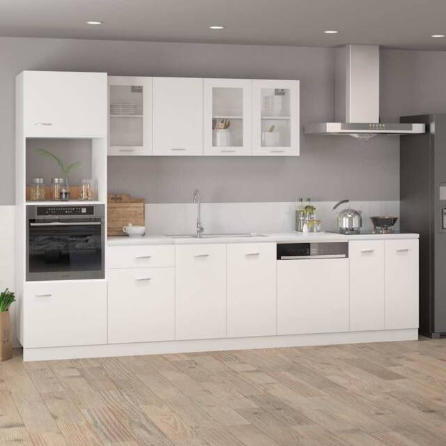 Berkfield Home Durable Drawer Bottom Cabinet White 40x46x81.5 cm Engineered Wood - image 1