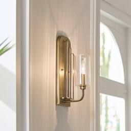 Netlighting Kichler Kimrose Wall Lamp Brushed Natural Brass in Yellow - thumbnail 5
