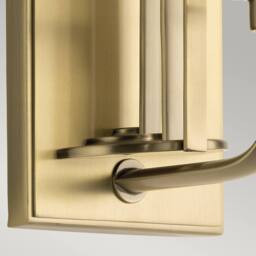 Netlighting Kichler Kimrose Wall Lamp Brushed Natural Brass in Yellow - thumbnail 4