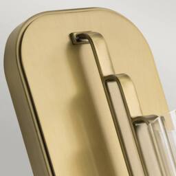 Netlighting Kichler Kimrose Wall Lamp Brushed Natural Brass in Yellow - thumbnail 2
