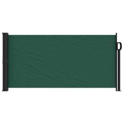 Berkfield Home Retractable Side Awning Dark Green 100x300 cm - thumbnail 3