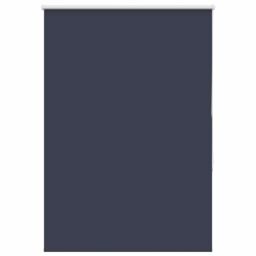 Berkfield Home Roller Blind Blackout Marine 95x130 cm Fabric Width 90.7 cm Polyester in Blue