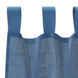 Berkfield Home Voile Curtains with Rod Pockets 2 pcs Royal Blue - thumbnail 5