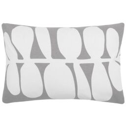 Voyage Maison Guava Floral 100% Cotton Cushion in Charcoal - Size: 40 cm x 60 cm