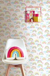 Hoopla Walls Rainbow Love 10m Matt Wallpaper - thumbnail 1