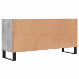 Berkfield Home TV Cabinet Concrete Grey 103.5x30x50 cm Engineered Wood - thumbnail 6