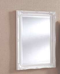 Yearn Mirrors French Style Carved Mirror White 90x65cm - Size: 90x65 cm - thumbnail 2