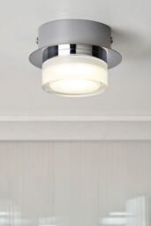 BHS Lighting Brooke LED Bathroom Dual Mount Spot Light in Silver - thumbnail 5