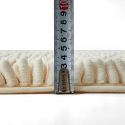GAVENO CAVAILIA Miami Chenille Loop Bath Mat in Cream - thumbnail 3