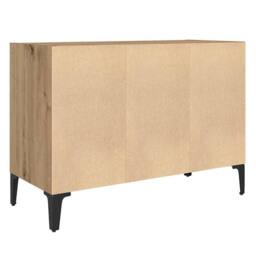 Berkfield Home TV Stand Artisan Oak Artisan Oak Engineered wood Medium TV Stand in Brown - thumbnail 7