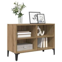 Berkfield Home TV Stand Artisan Oak Artisan Oak Engineered wood Medium TV Stand in Brown