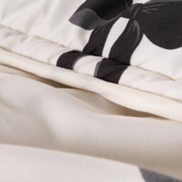 OHS Bows 10.5 Tog Coverless Duvet with Pillowcase Bedding Set in Cream - Size: Double - thumbnail 3