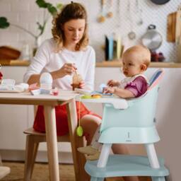 Costway 6-in-1 Baby High Chair Infant Feeding Chair w/Removable Tray & Cushion - thumbnail 2