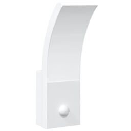 Berkfield Home Outdoor LED Wall Light with Sensor White Die-cast Aluminium - thumbnail 4