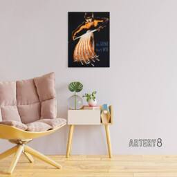 "Artery8 WWII USA Wartime Poster Grind That Will Win Canvas Wall Art Print - Size: W18"" x H24""" - thumbnail 3