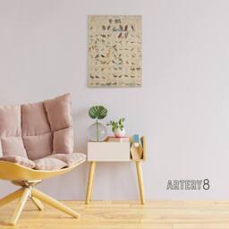 "Artery8 Kato Chikusai Japan Birds Canvas Wall Art Print - Size: W18"" x H24""" - thumbnail 3