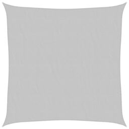Berkfield Home Sun Shade Sail Light Grey 2.5x2.5 m 100% Polyester Oxford - thumbnail 2