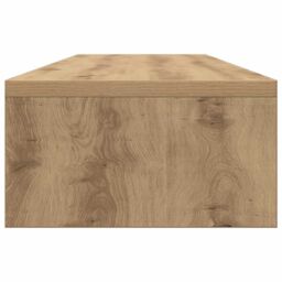 Berkfield Home Monitor Stand Artisan Oak 100x24x13 cm Engineered Wood in Brown - Size: 100 x 24 x 13 cm - thumbnail 6