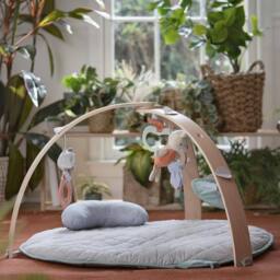 Ingenuity Cozy Spot Baby Activity Gym & Tummy Time Play Mat, Loamy - thumbnail 9