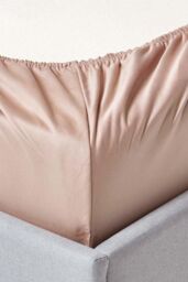 Homescapes Egyptian Cotton Fitted Sheet 12 inch 1000 Thread Count in Beige - Size: Double Fitted - thumbnail 2