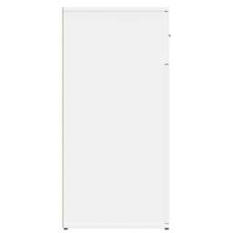 Berkfield Home Sideboards 2 pcs White 79x38x80 cm Engineered Wood - Size: 79 x 38 x 80 cm - thumbnail 6