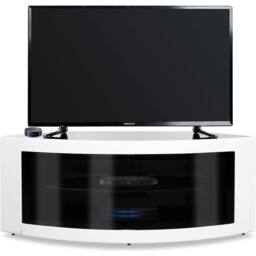 "Centurion Supports PANGEA Beam-Thru Curved Tru-Corner Flat Screen 32""-55"" TV Cabinet" - thumbnail 3