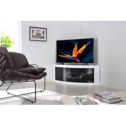 "Centurion Supports PANGEA Beam-Thru Curved Tru-Corner Flat Screen 32""-55"" TV Cabinet" - thumbnail 1