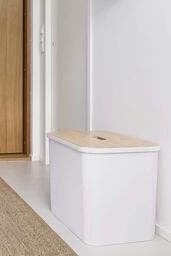 SmartStore Collect Recycling Solution 'Bin & Lid Gift Set' in White - Size: Large - thumbnail 2