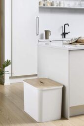 SmartStore Collect Recycling Solution 'Bin & Lid Gift Set' in White - Size: Large - thumbnail 6