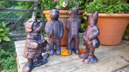 Inspirational Gifting Wind in the Willows Set - Aluminium with an aged bronze finish - thumbnail 2