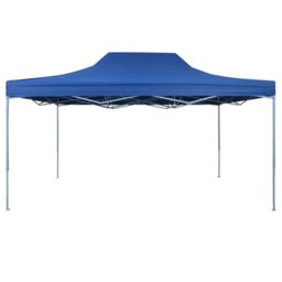 Berkfield Home Professional Folding Party Tent 3x4 m Steel Blue - thumbnail 2