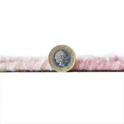 The Rug Shop UK Pink Modern Wool Easy to clean Hand Made Abstract Area Rug - Size: 200 cm x 280 cm - thumbnail 3