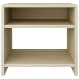 Berkfield Home Bedside Cabinets 2 pcs Sonoma Oak 40x30x40 cm Engineered Wood in Light Tan - Size: 40 x 30 x 40 cm - thumbnail 5