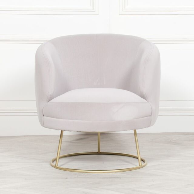 Glasstone Deco Grey Armchair - image 1