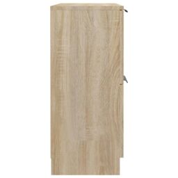 Berkfield Home Sideboard Sonoma Oak 60x30x70 cm Engineered Wood in Brown - Size: 60 x 30 x 70 cm - thumbnail 6